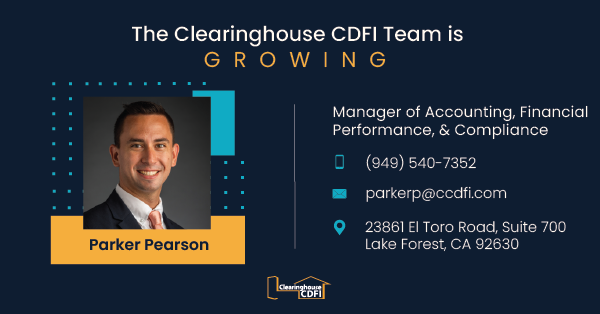 CCDFI Welcomes Parker Pearson